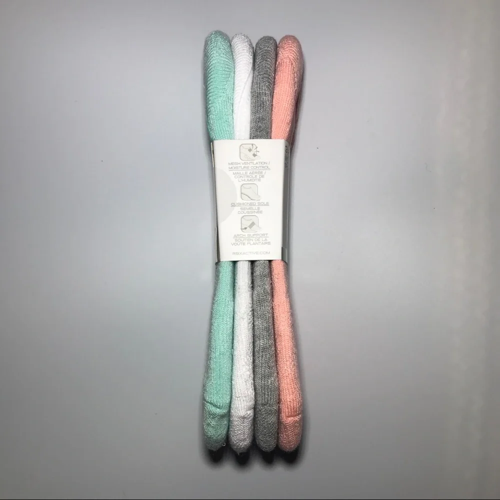 RBX women’s no show 4 pair size 5-9.5 - Picture 3 of 3
